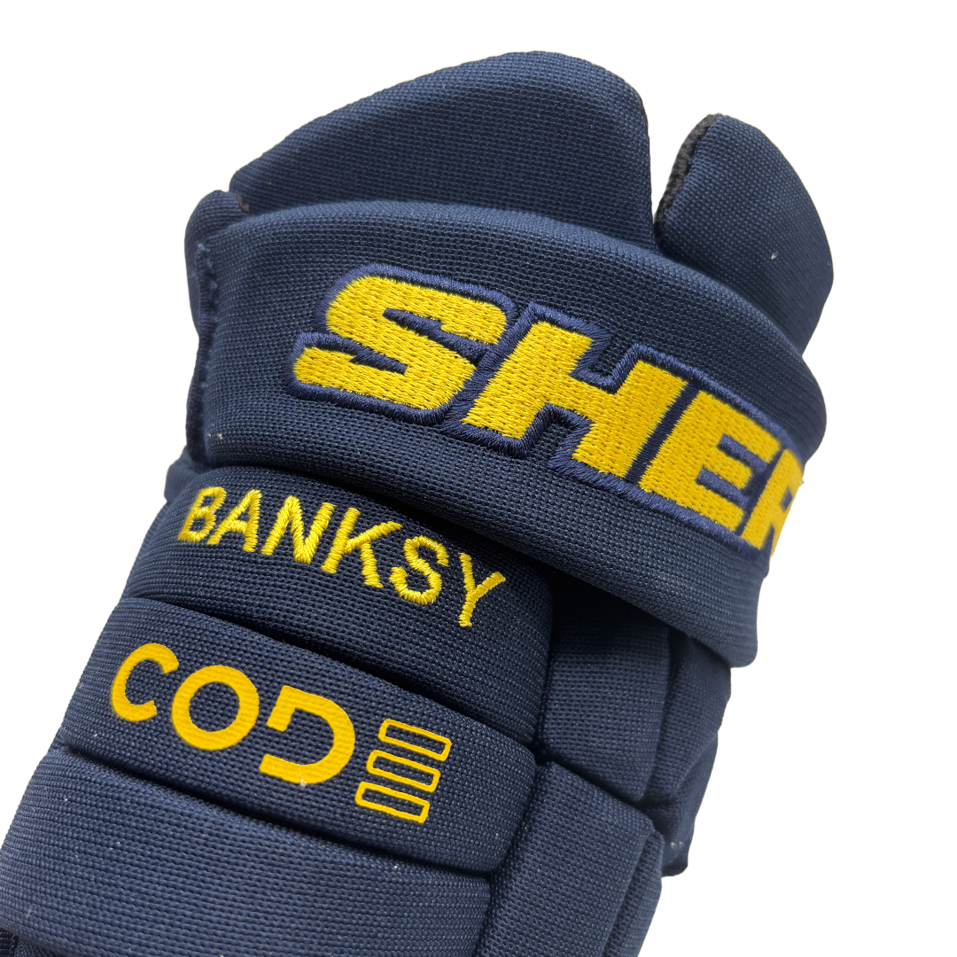 William Nylander - Code Encrypt Pro Stock Hockey Glove - Four Nations (Sweden)